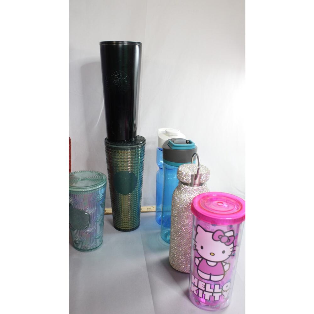 Starbucks 31 Pc Tumbler Cup Lot NWT Cold Cups Straws Bulk Reseller Collection - Picture 9 of 16